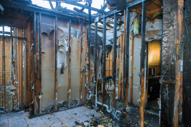 Professional Fire Damage Repair technician working in Coronado, CA